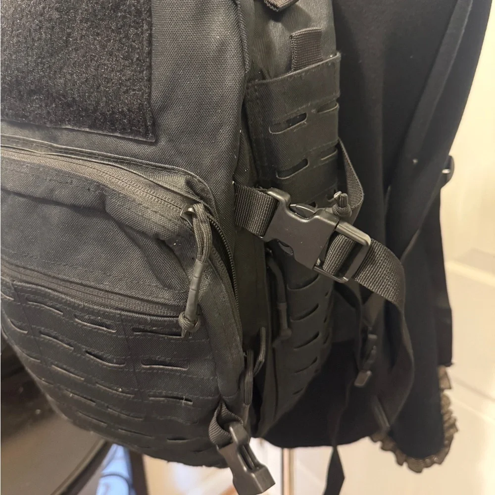 Tactical Black Backpack